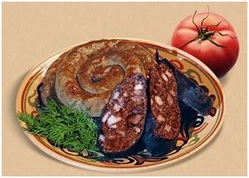 Агуыгуышв - копчение ливерной колбасы