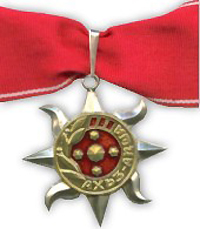 Вторая степень ордена «Ахьдз-апша»